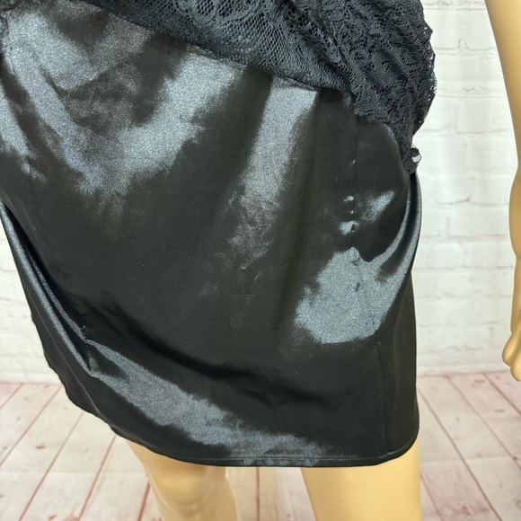 ARMANI EXCHANGE black lace with sateen underlay sheath dress in size 6 EUC - Picture 12 of 16